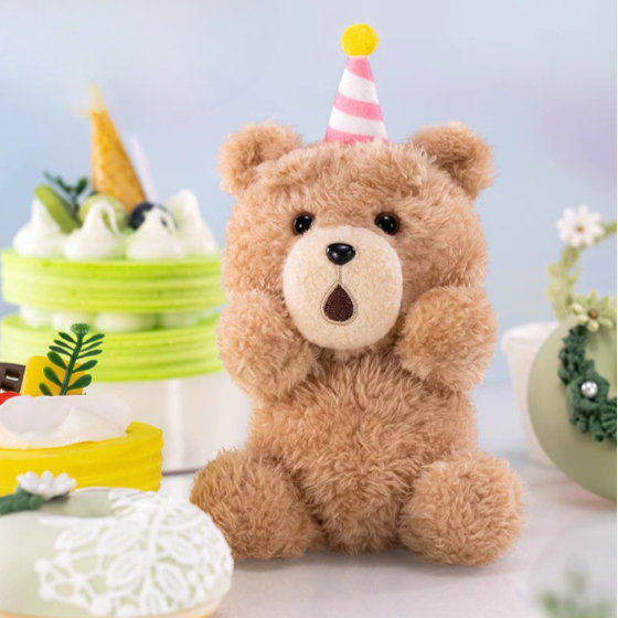POP MART Official - Magnetic & Poseable TED2 Collectible Teddy Bear Plush Blind Box