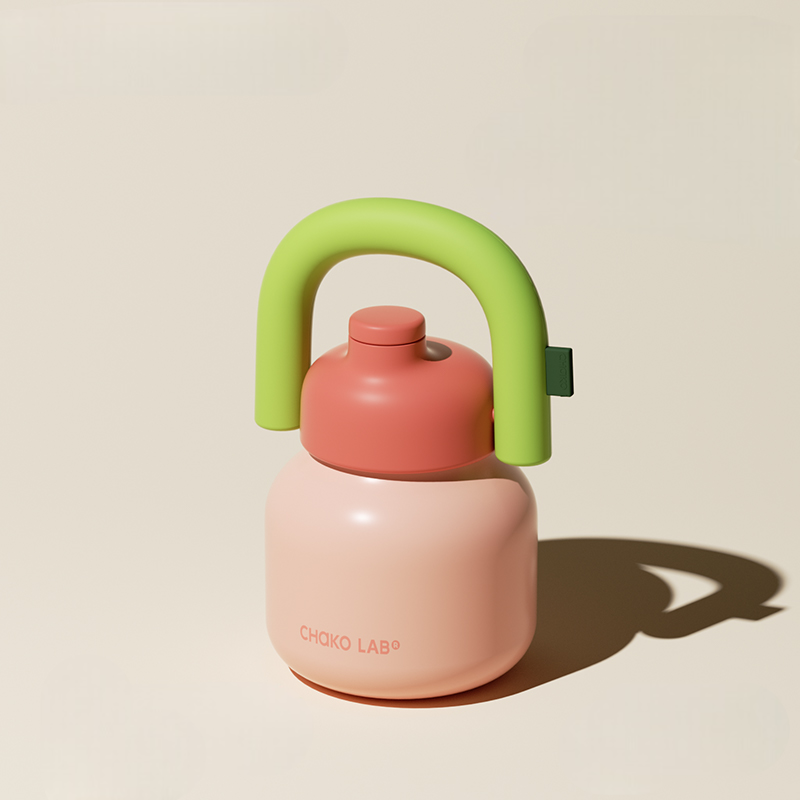 Peach 316 Stainless Steel Inner Insulated Straw Tumbler