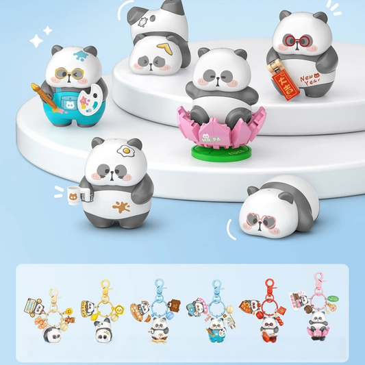 All Variants of cute and colourful Mr.PA Collaboration Shell Block Charm