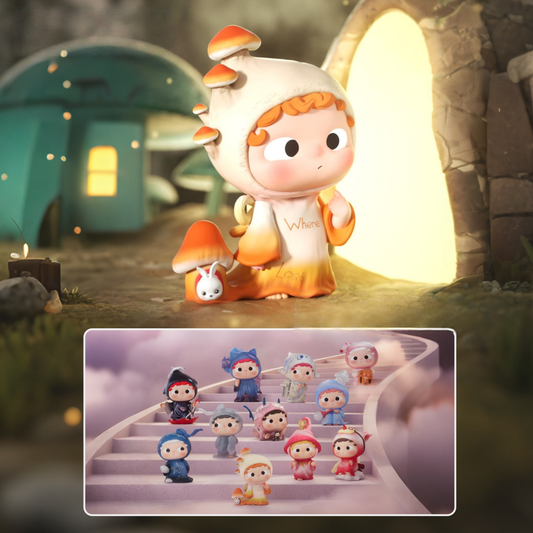 All variants of cute Ozai Time Traveller Collectible Figures