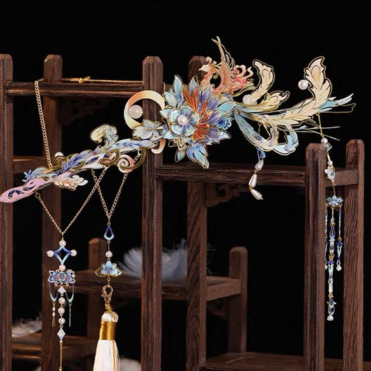 Art Model - DIY 3D Puzzle Wearable Chinese Style Sword Hairpin Phoenix