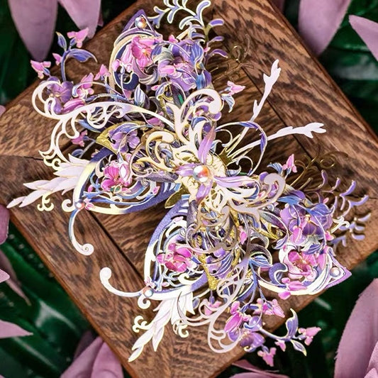 Art Model - DIY Butterfly 3D Puzzle Purple