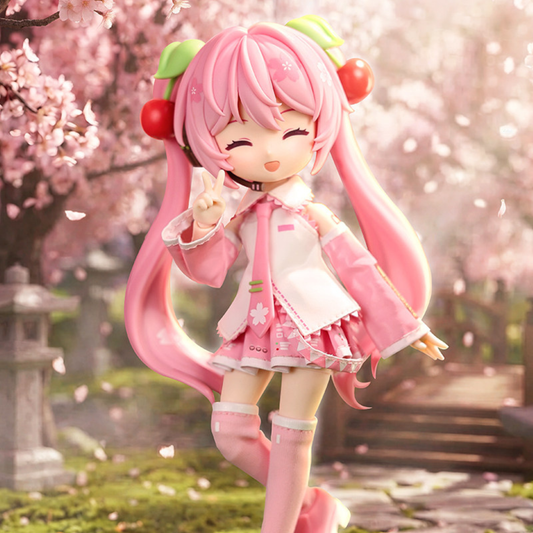 Blokees - Fantastics Series Sakura Miku Figure Smiling