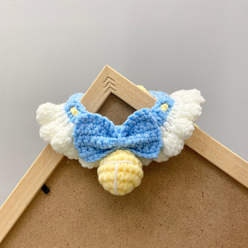 Blue Bell & Bow Scarf for Cats & Dogs