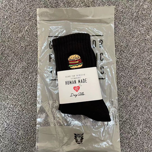 Burger Crew Socks Black