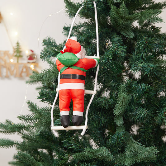 Climbing Santa Christmas Decoration 40cm