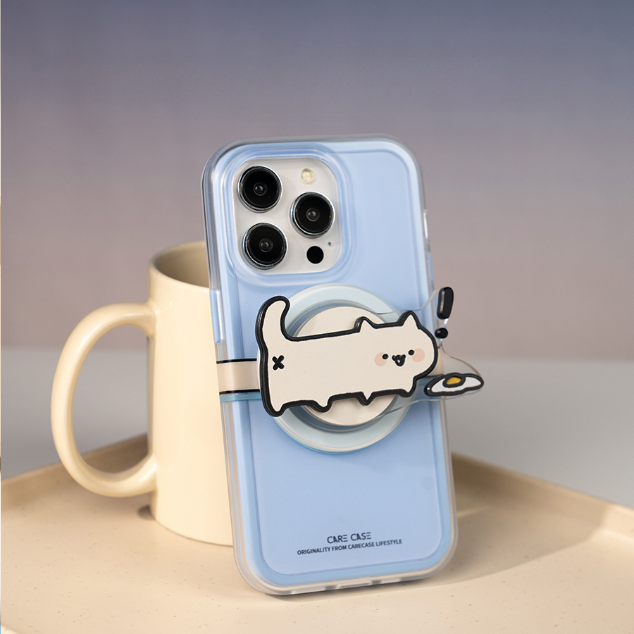 Cute Cat Phone Case and Magnetic Phone Holder