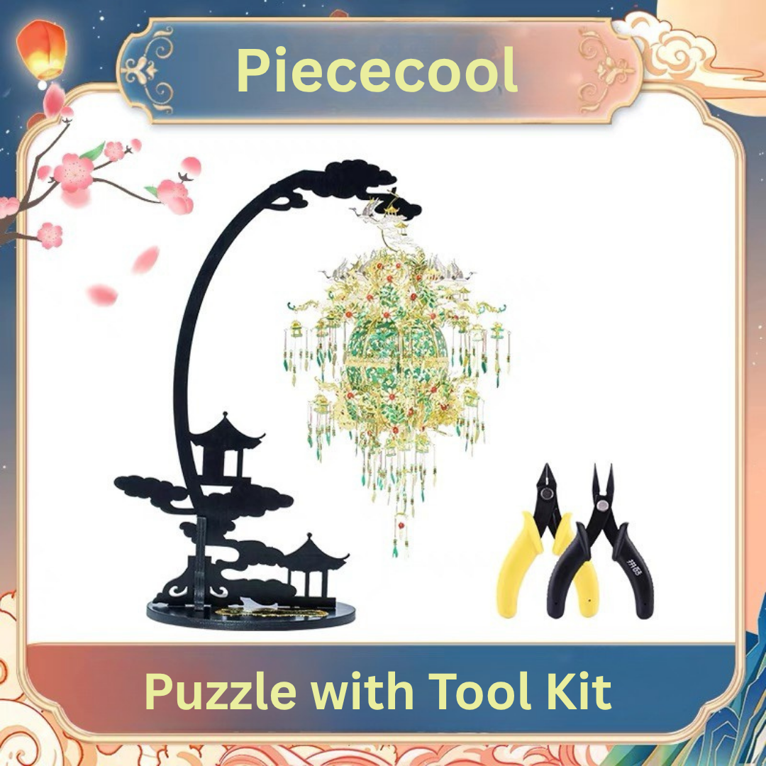 DIY 3D Puzzle Silver Sachet