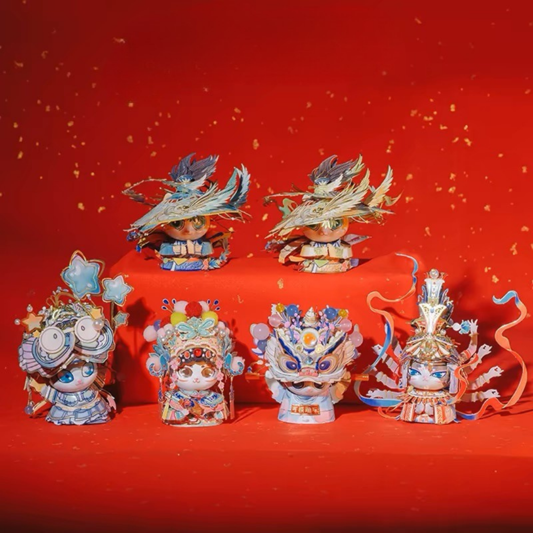 DIY Lucky Cat 3D Puzzle