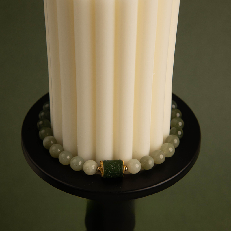 Double-Loop Bracelet Jade