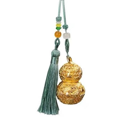 Fortune Gourd Charm Green