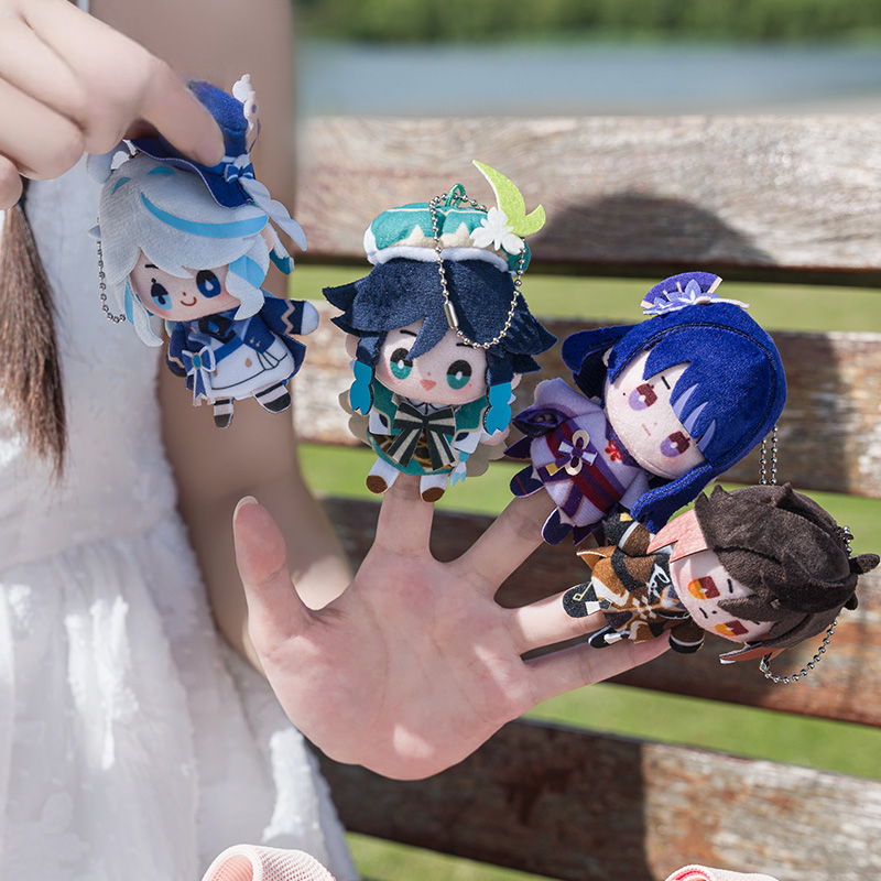 Genshin Impact Character Finger Doll Charm