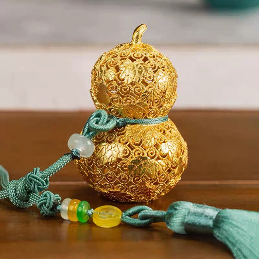Green Fortune Gourd Charm Home Decor