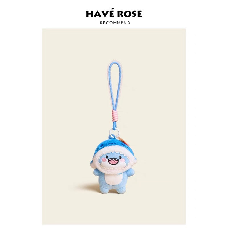 HAVEROSE - Cute Shark Bag Charms & Coin Purse Shark