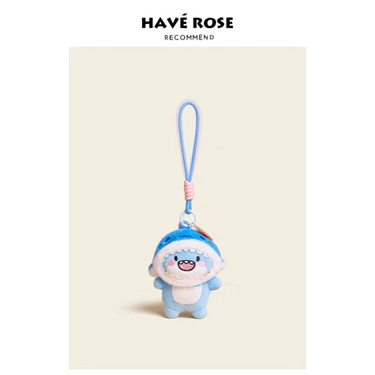 HAVEROSE - Cute Shark Bag Charms & Coin Purse Shark