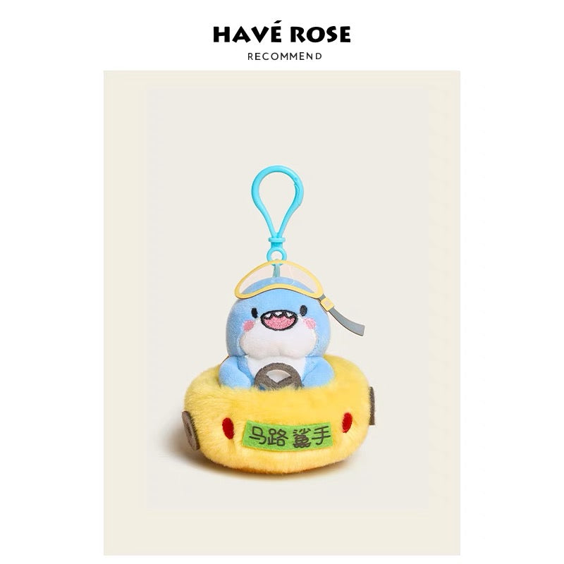 HAVEROSE - Cute Shark Bag Charms & Coin Purse on the road