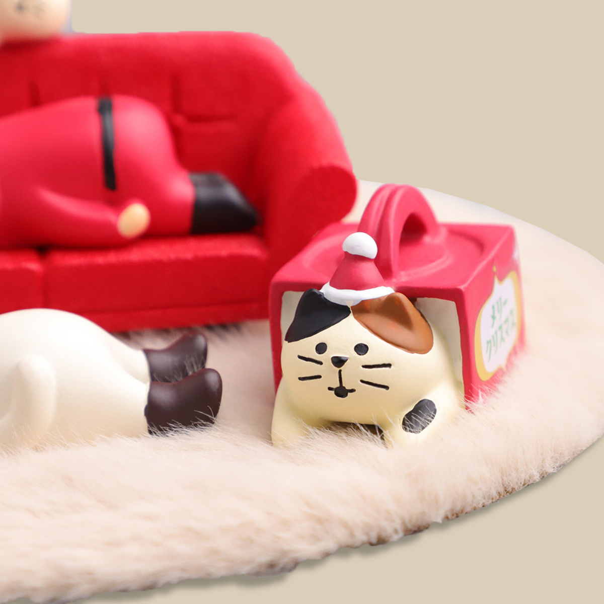 Handcrafted Christmas Photo Clip Ornament Set Cat