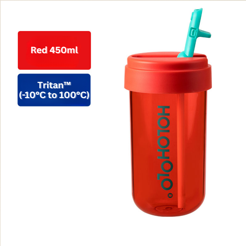 Holoholo Straw Cup Red