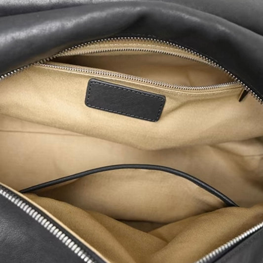 IUBALLET - “Mississippi Pipe” Original Handcrafted Leather Underarm Shoulder Bag1