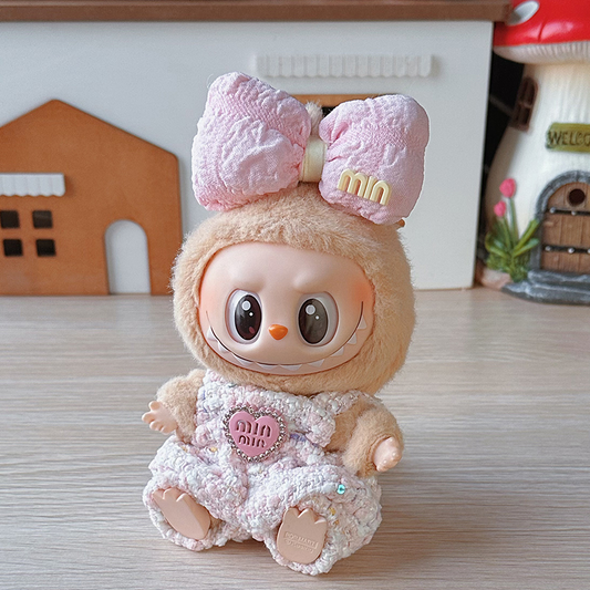 Labubu Clothes Pink Girly Outfit