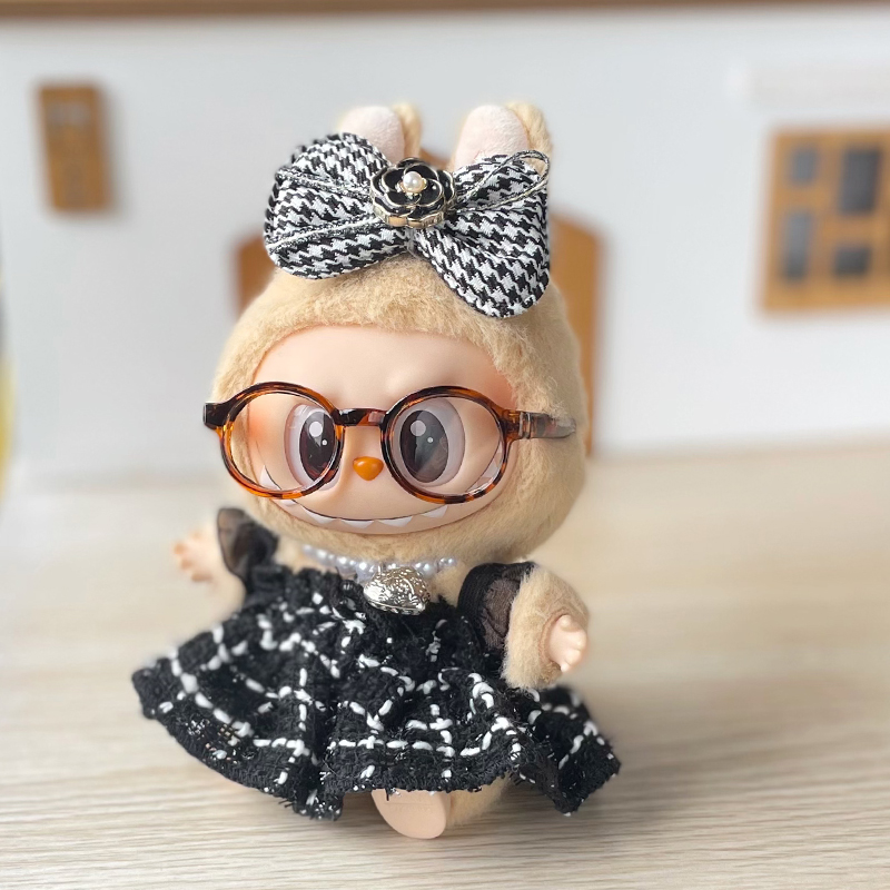 Labubu Dresses Black Chanel Style dress