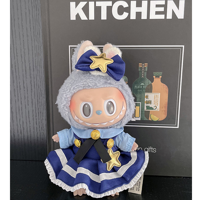 Labubu Dresses Blue Police dress