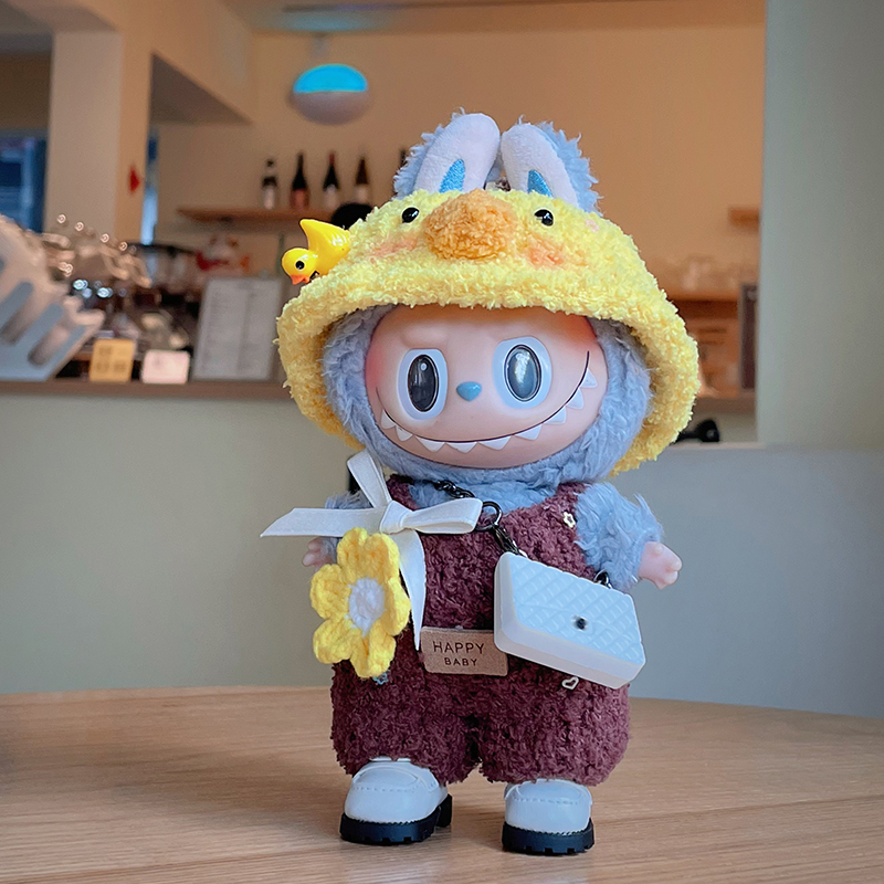 Labubu Exciting Macaron Duck Hat