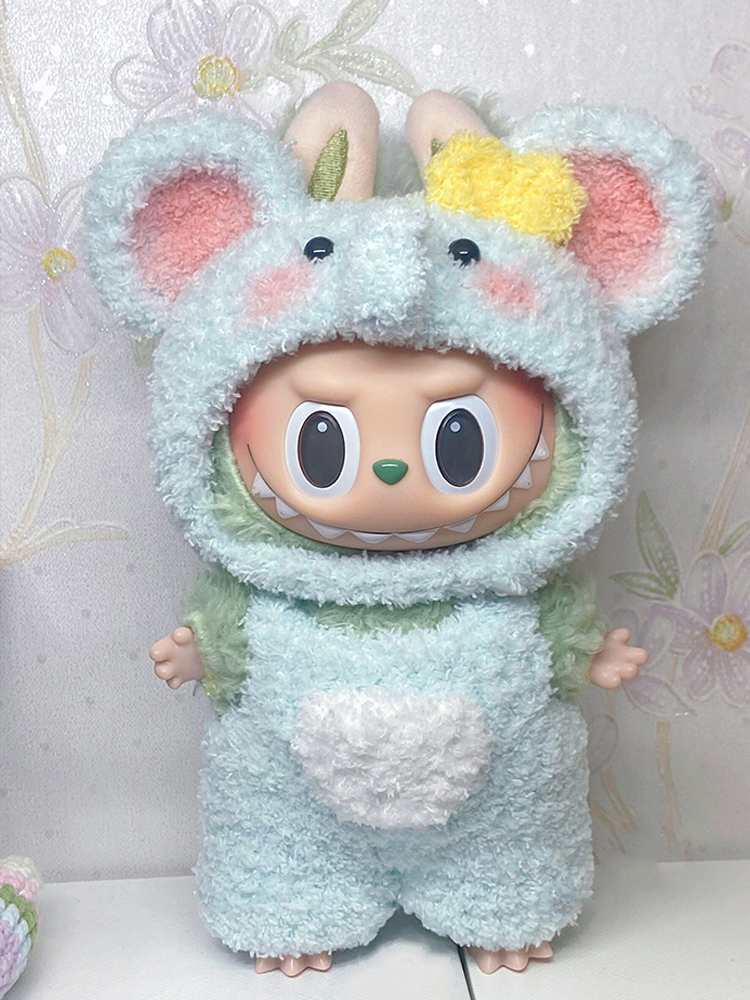 Labubu Exciting Macaron Elephant Outfit