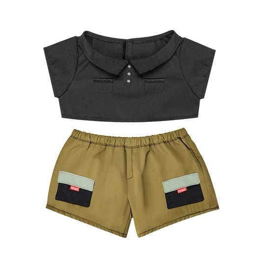 Labubu workwear black