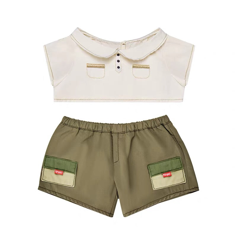 Labubu workwear white