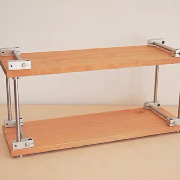 Lanjia_woodworks_Cherry Wood 2-tier
