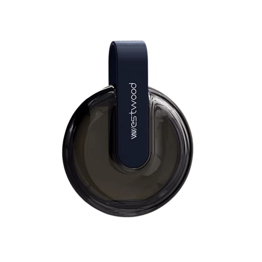 MOLA LUNA Westwood Clear Orthodontic Retainer Case Black