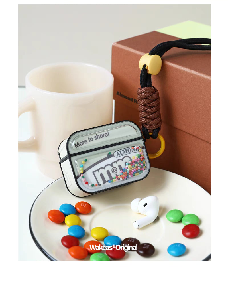 M&M AirPods Case with Strap