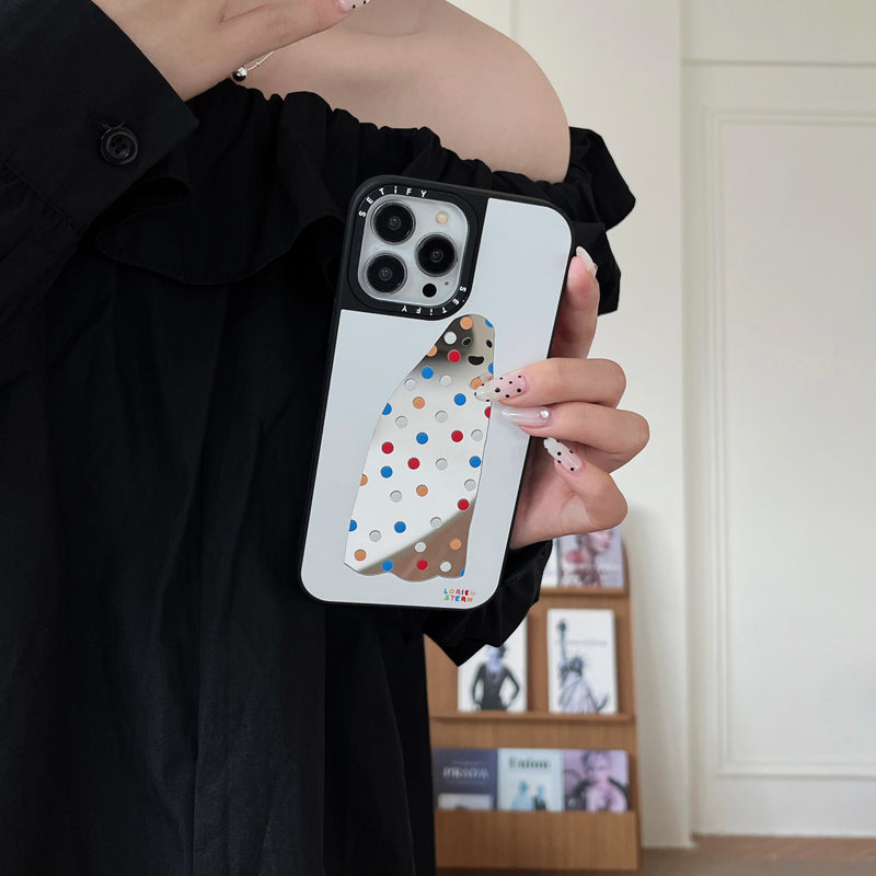 Magnetic Ghost iPhone Case White