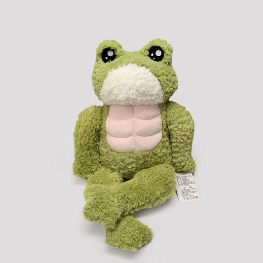 MiWan Box - Six-Pack Abs Frog Plush Toy