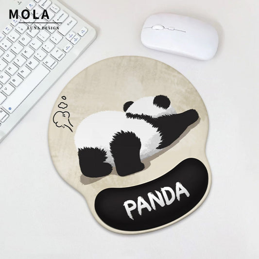 Farting Panda Mouse Pad with Wrist Rest