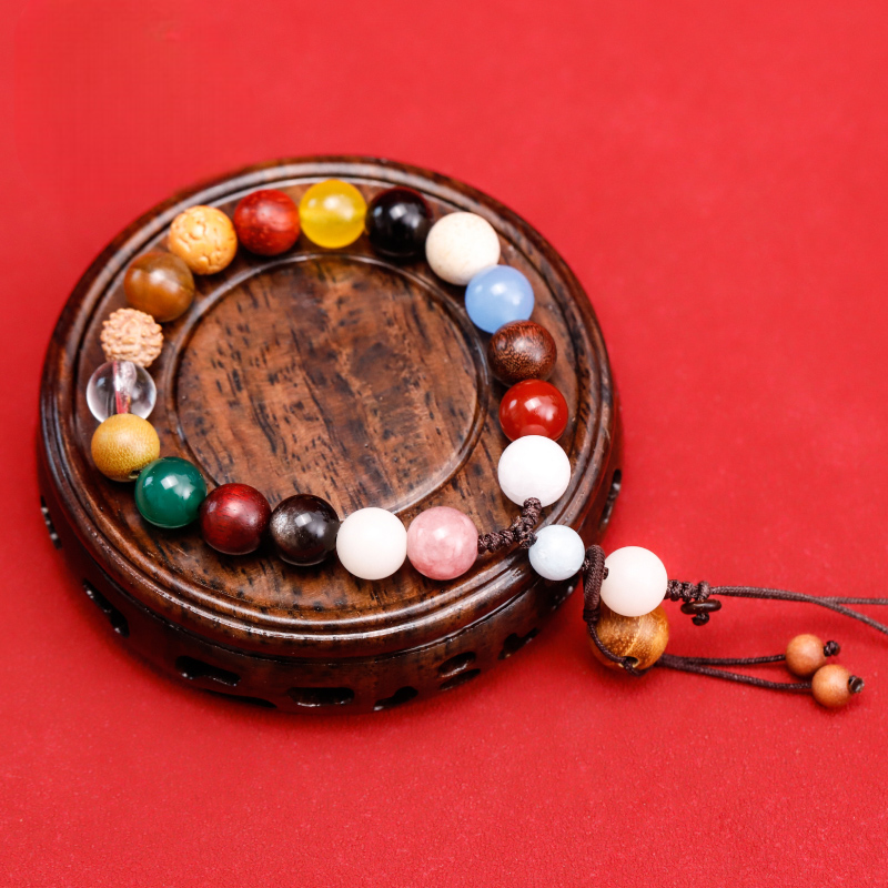 Multi-Treasure Eighteen-Seed Phone Charm