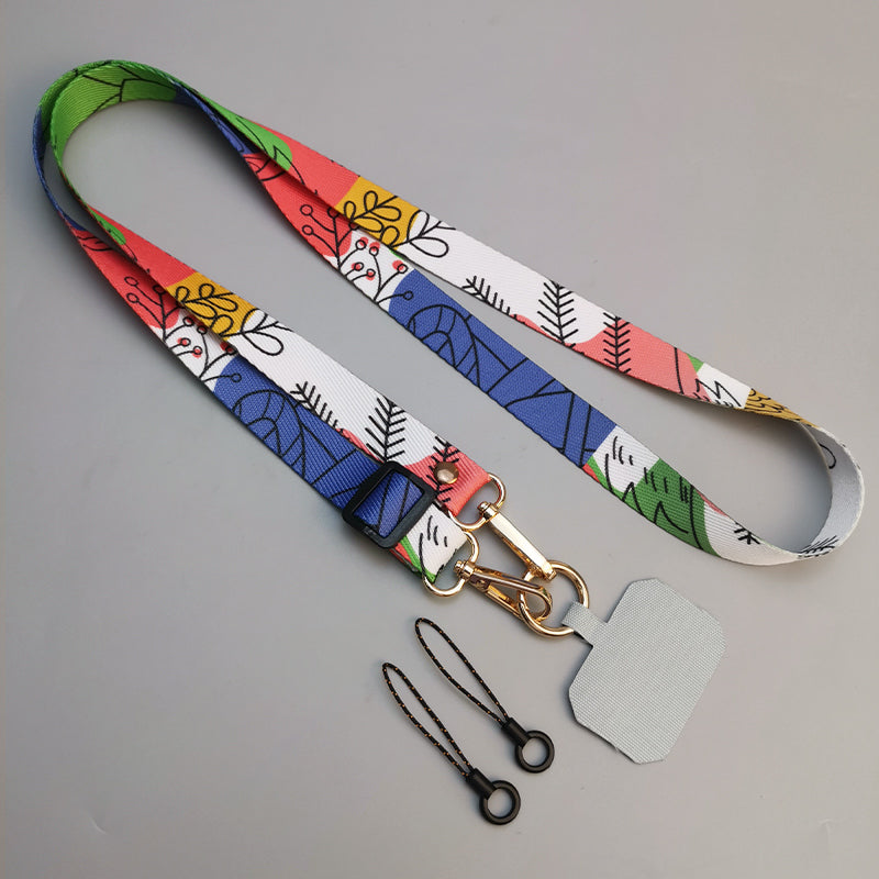 Nordic Style Colourful Crossbody Phone Lanyard