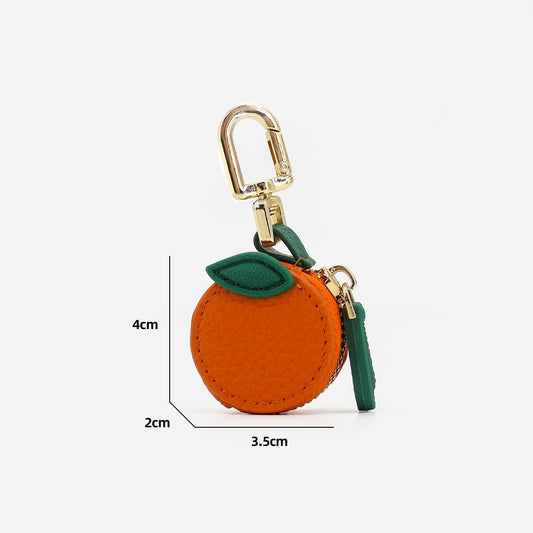 Orange Mini Cute Fruit Coin Purse