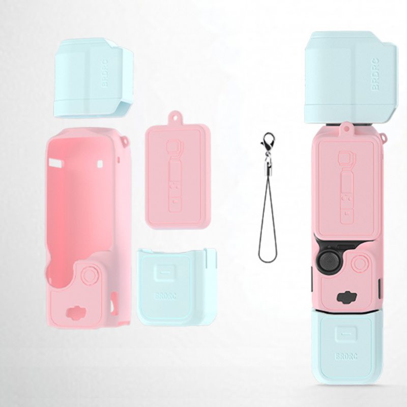 Osmo Pocket 3 Case Pink & Blue