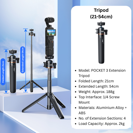 Osmo Pocket 3 Tripods 54cm