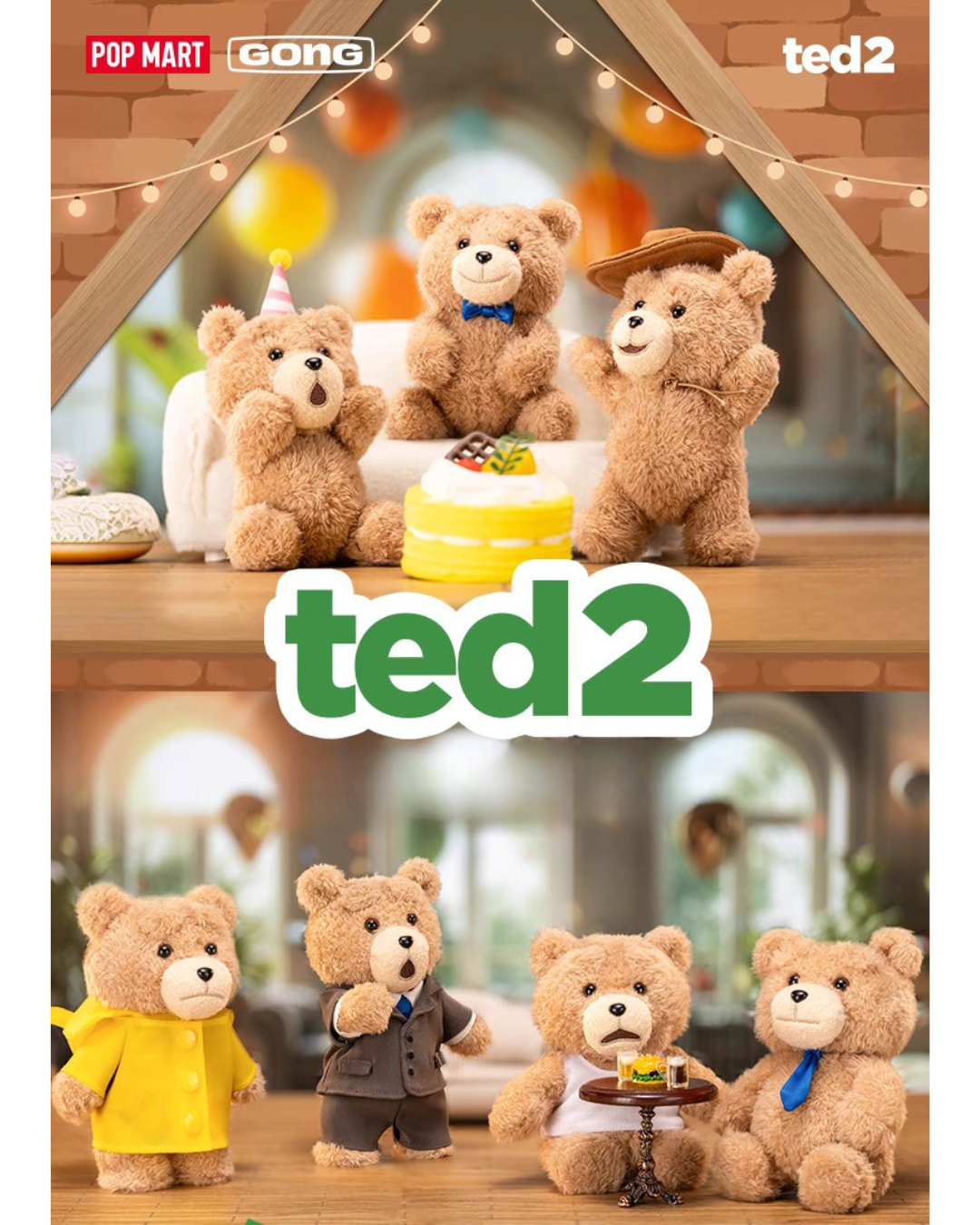 POPMART x TED2 Blind Box