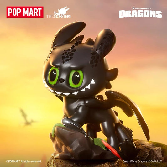 POP MART - THE MONSTERS Figurine Blind Box Toothless