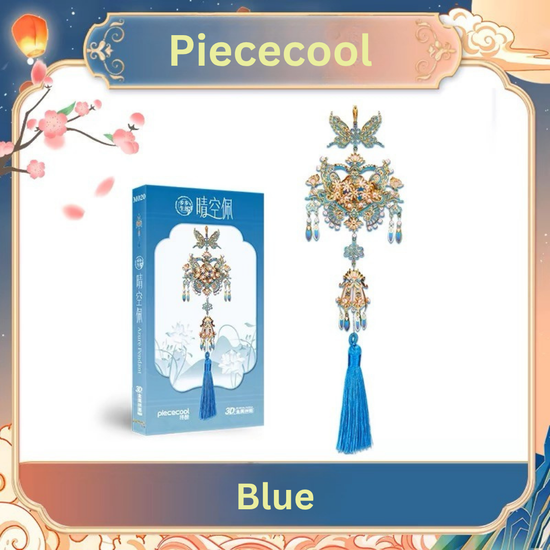 Piececool - DIY 3D Puzzle Lotus Blue