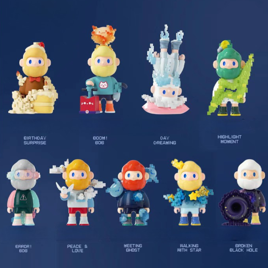 Pixel Universe Blind Box display