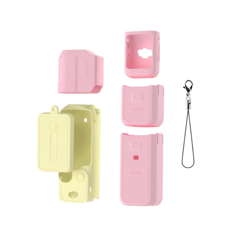 Premium Osmo Pocket 3 Case Pink & Yellow