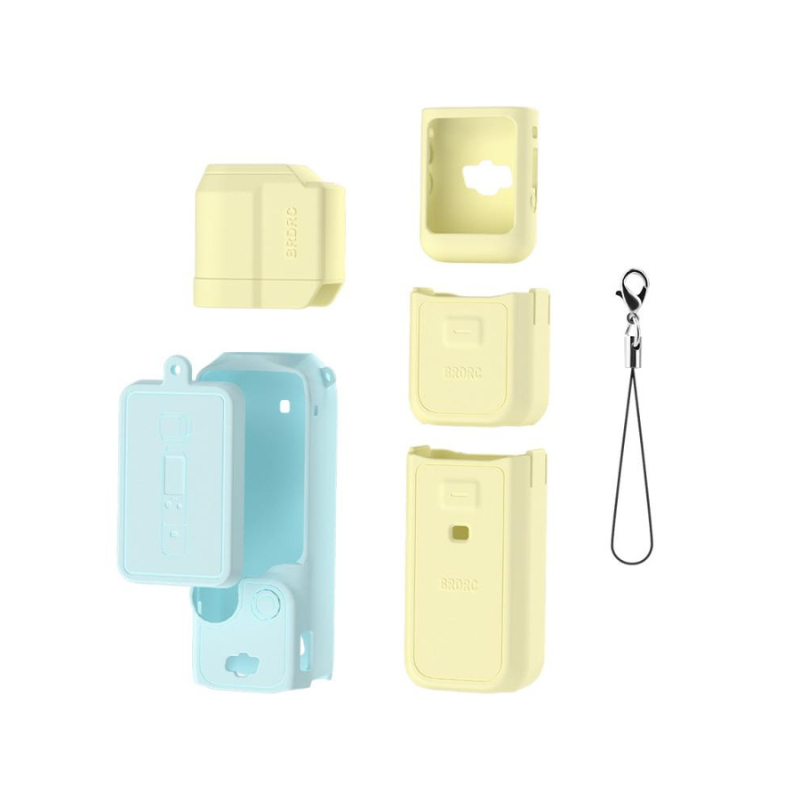 Premium Osmo Pocket 3 Case Yellow & Blue