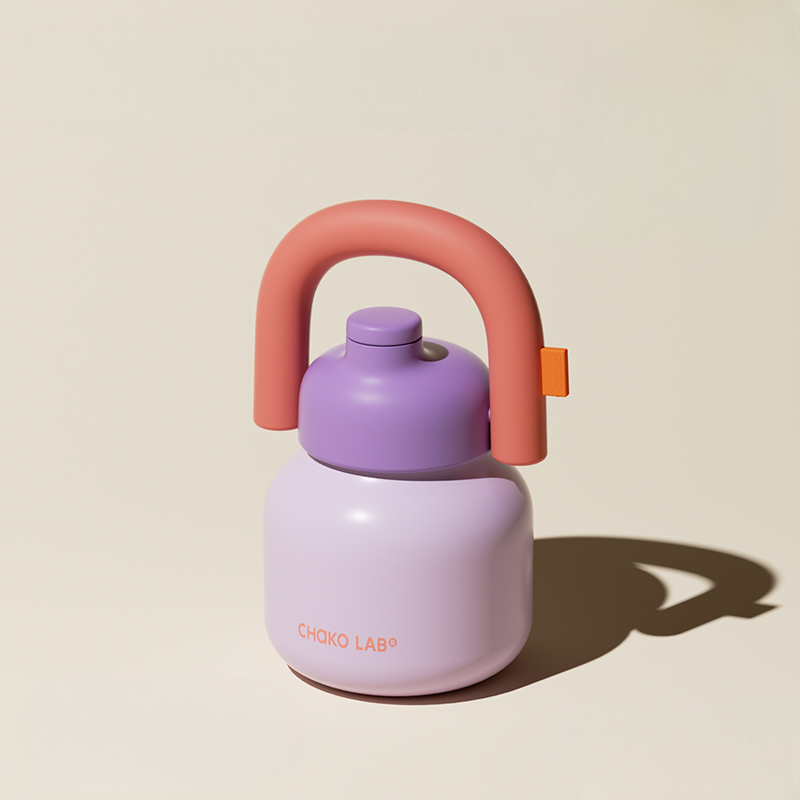 Purple 316 Stainless Steel Inner Insulated Straw Tumbler