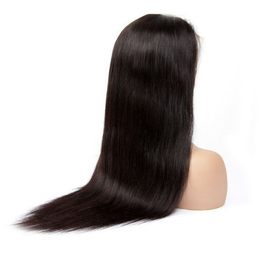 Real Hair Wigs Straight Long