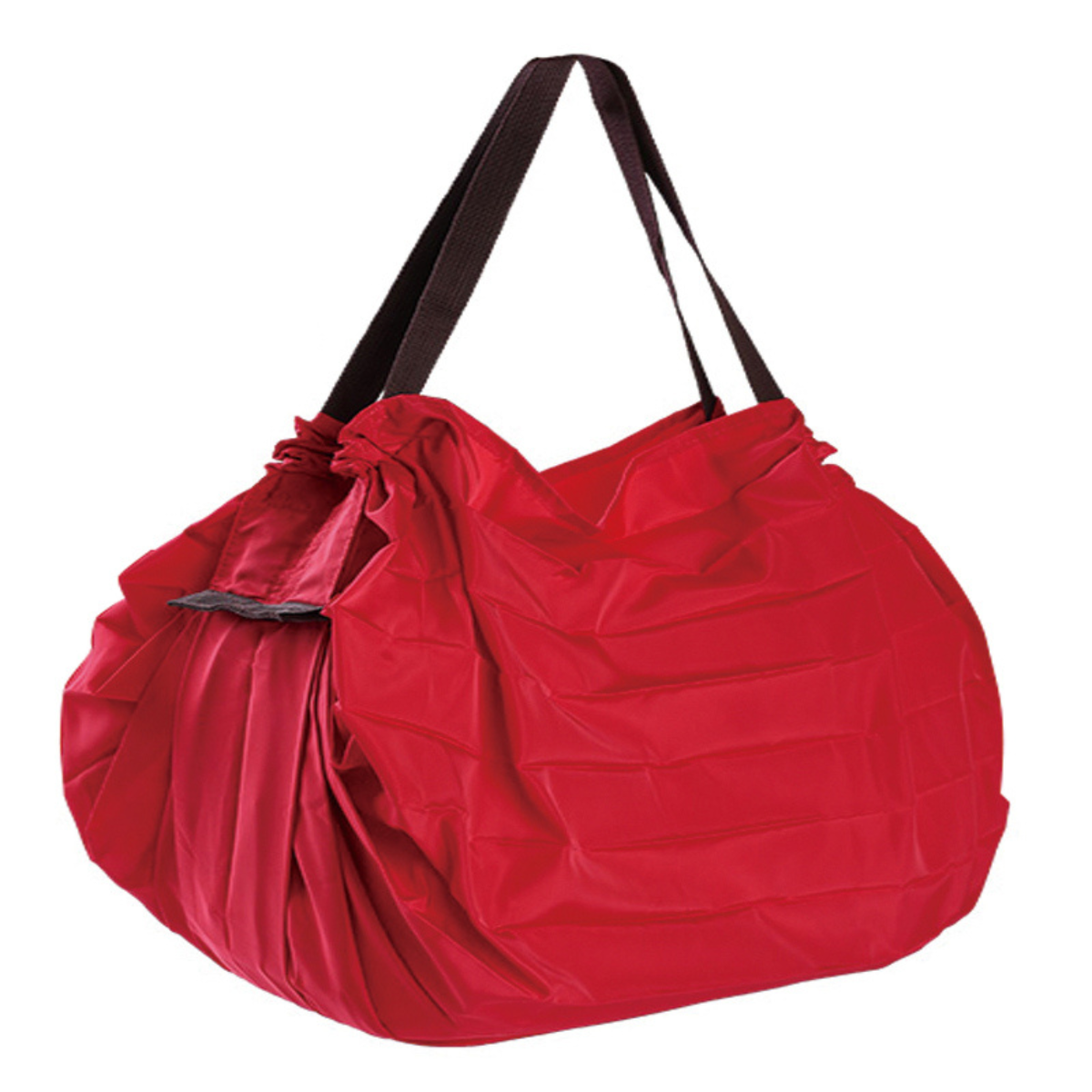 Red Japanese-Style Foldable Super Large Shopping Bag